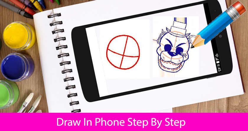 How To Draw FNAF Screen 2