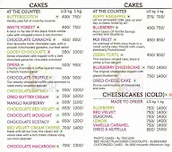 LSD - Love Sugar & Dough menu 2