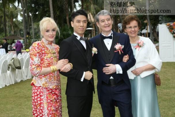 熱爆娛樂 陳明恩結婚 陳明恩傳統裙掛出嫁老公爆奶奶恨抱孫 陳明恩
