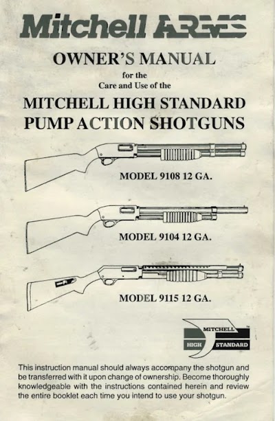 mitchell 9100 series shotguns