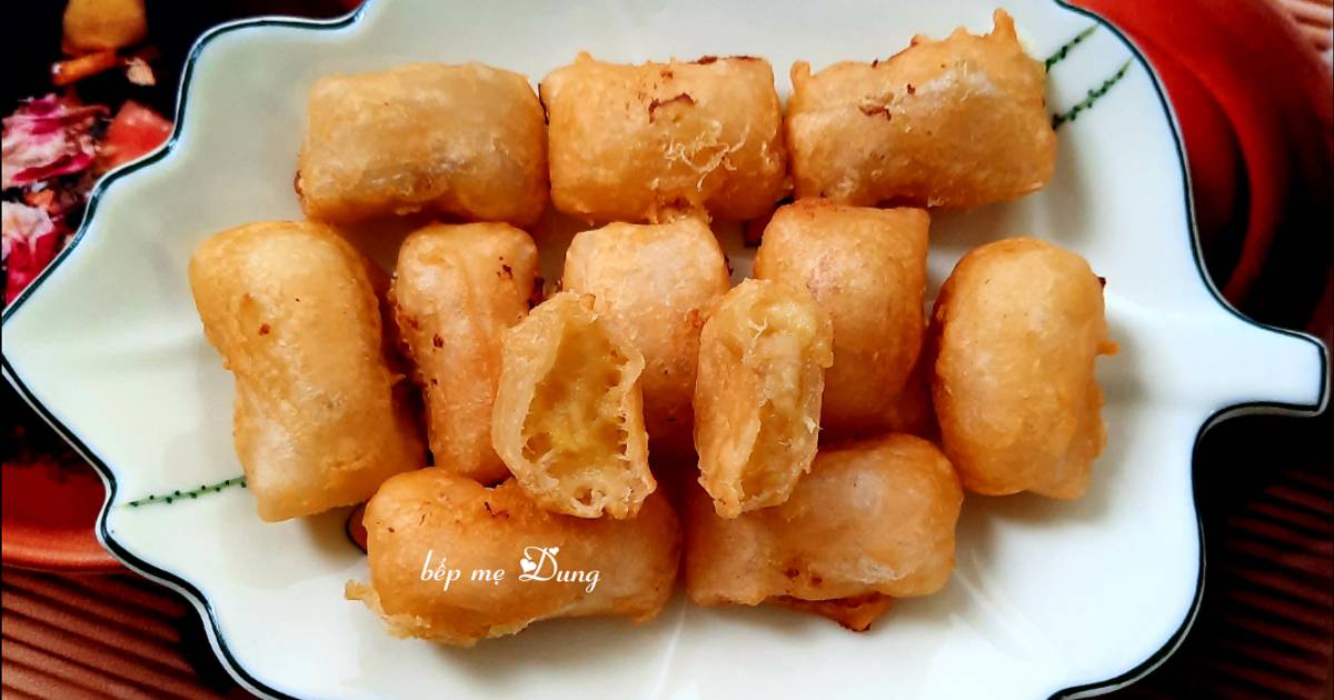 Bánh sầu riêng chiên giòn
