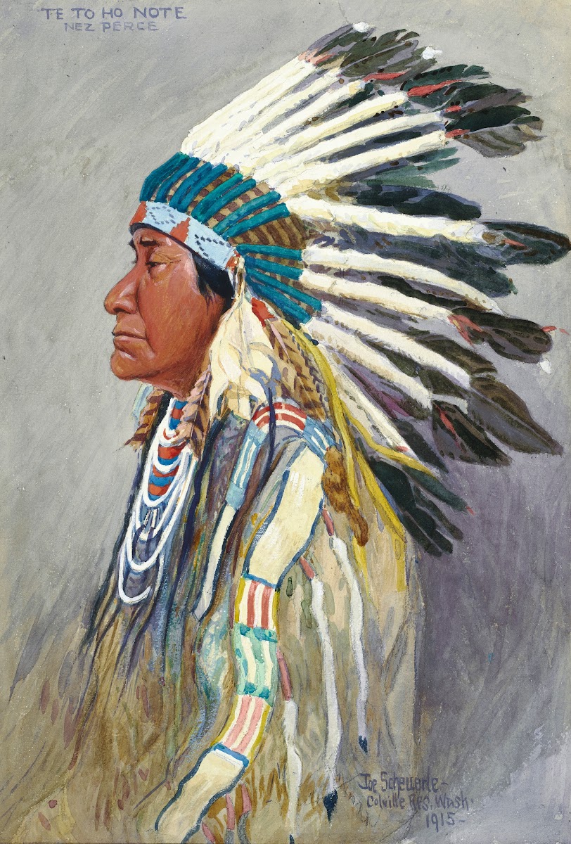 Te To Ho Note Nez Perce 1915