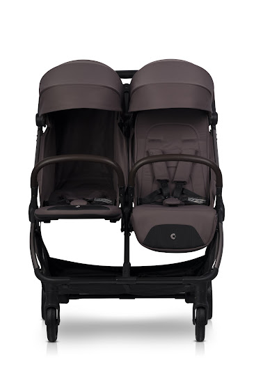 Stroller for twins Cavoe Deux Chocolate