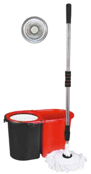 Twin Bucket with Spin Wringer