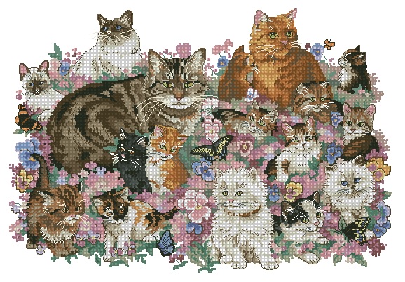 CMP DIM72428 Feline Fascination