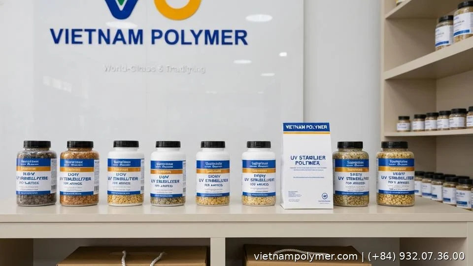 UV stabilizer additive for plastics - Vietnam Polymer