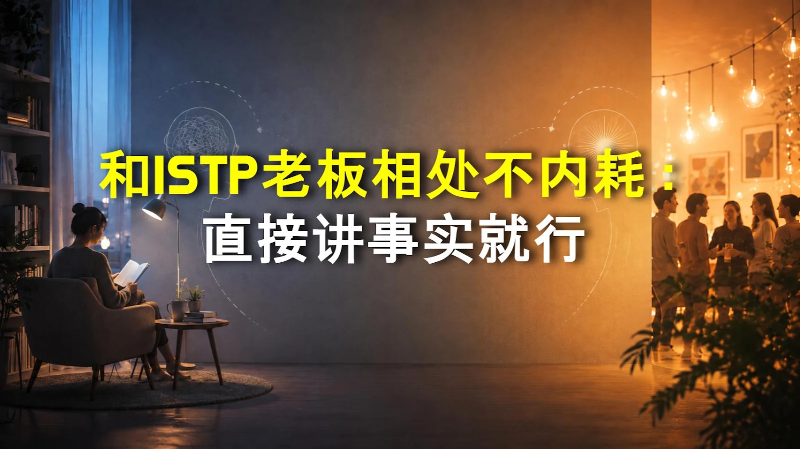 和ISTP老板相处不内耗：直接讲事实就行