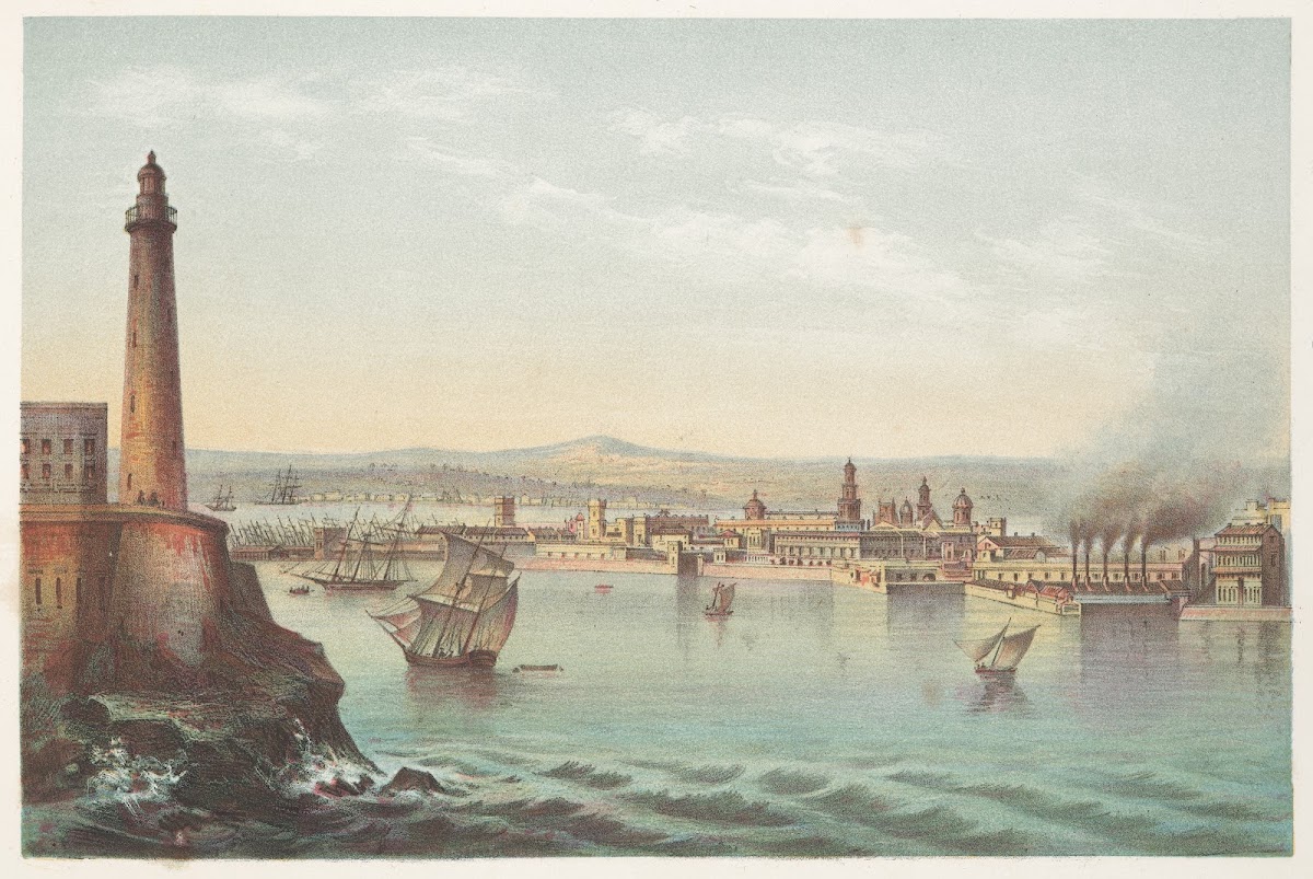Vista De La Habana 1855