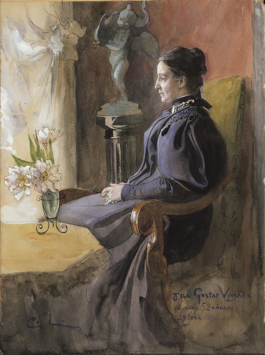 Eva Upmark 1852 1944 born Kindstrand 1896