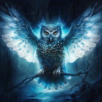 Owl Art Picture