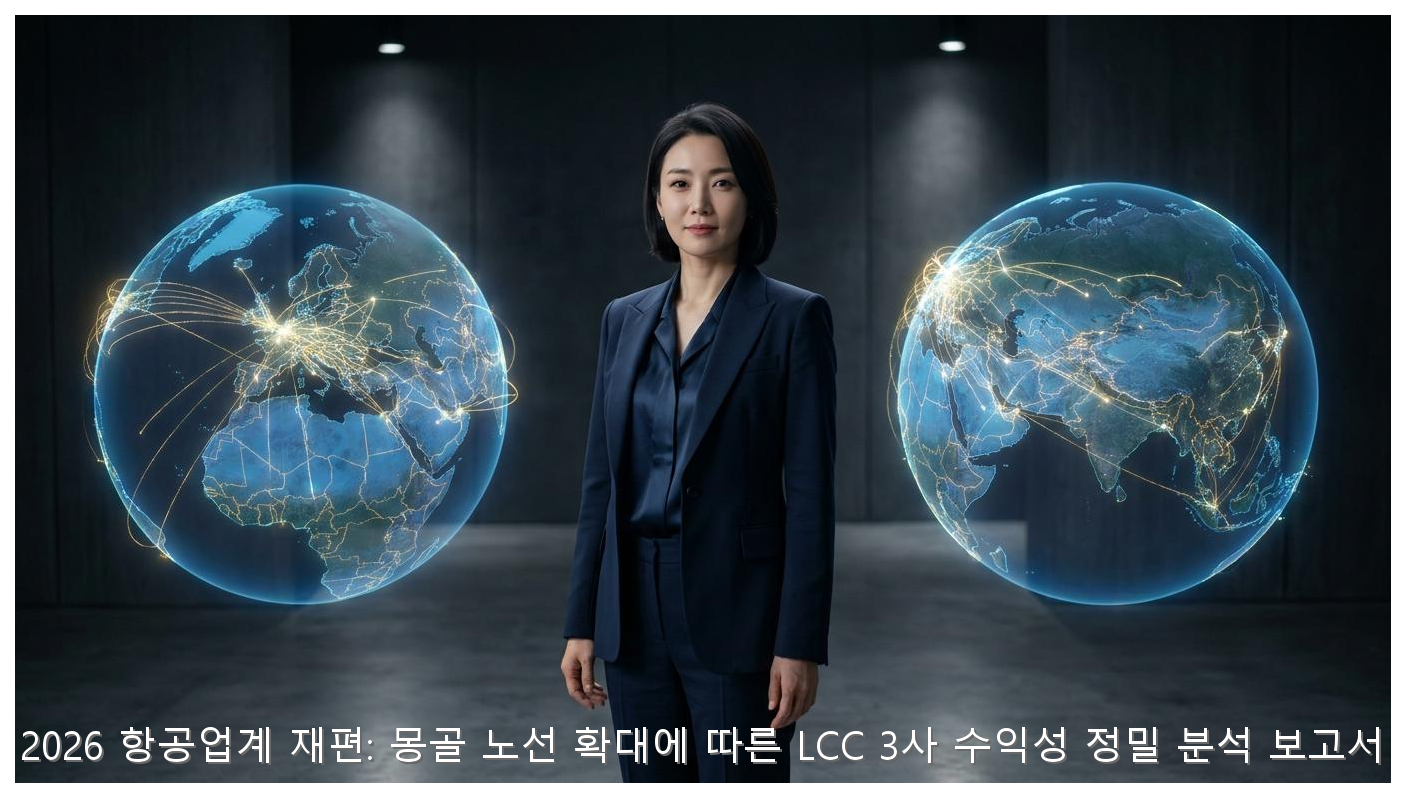 2026 항공업계 재편: 몽골 노선 확대에 따른 LCC 3사 수익성 정밀 분석 보고서 핵심 안내 및 분석 인포그래픽 (5)