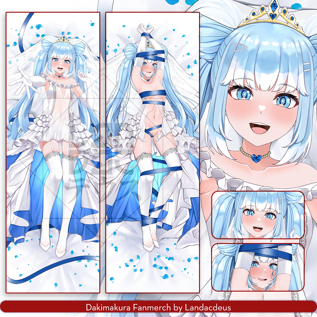 Kobo Kanaeru Bridal Dakimakura by Landacdeus