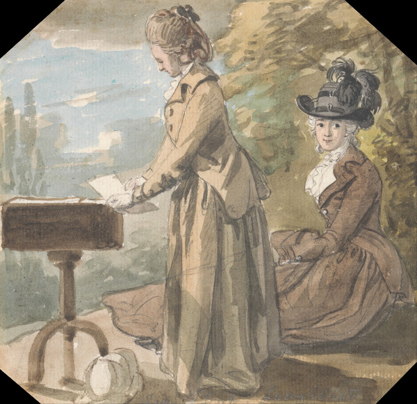 Lady Francis Scott and Lady Elliot