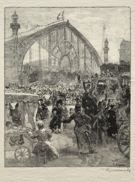 Leaving the 1889 Exhibition 1889