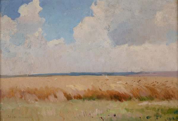 Field at Białocerkiew Bila Tserkva 1890