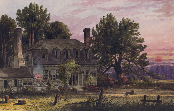The Moore House near Yorktown Va Front 1862