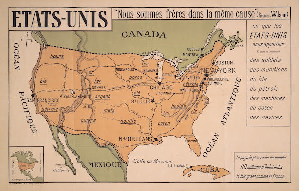 Etats Unis United States 1917