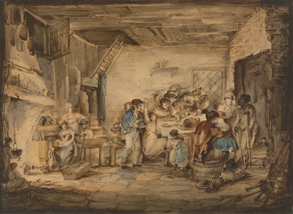 Interior of an Inn ca 1815