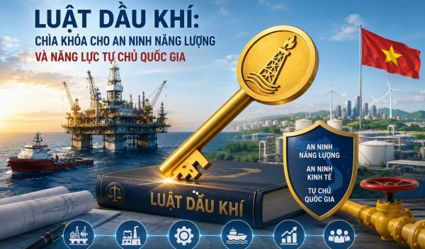 Luật Dầu khí: Chìa khóa chiến lược cho an ninh năng lượng và tự chủ công nghệ quốc gia