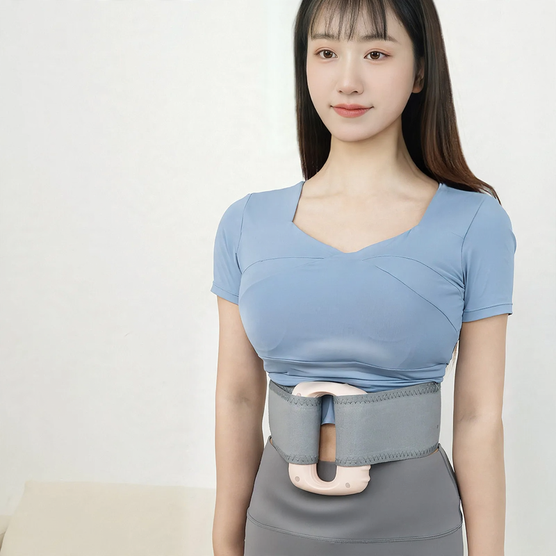 Vibrating fascia roller with LCD display