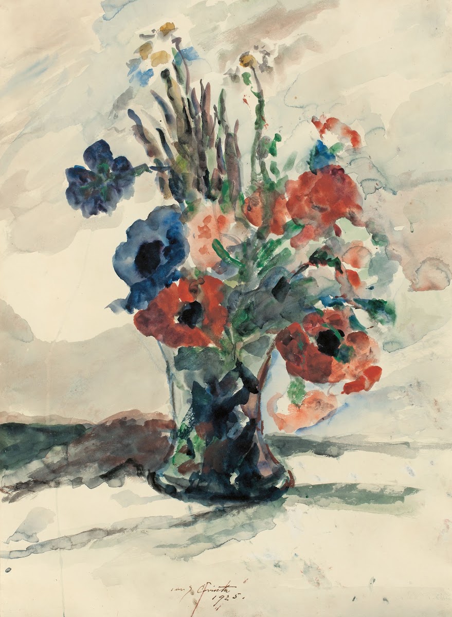 Vase mit Blumen 1925
