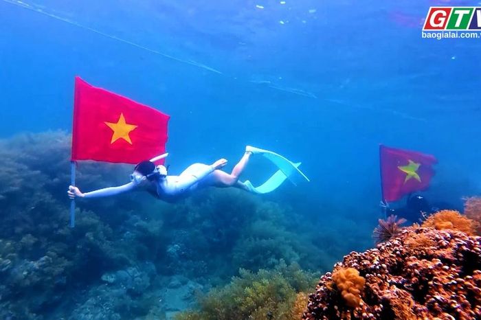 Toàn cảnh Gia Lai 24h: Lan tỏa tình yêu biển đảo qua hình ảnh cờ Tổ quốc - Báo Gia Lai