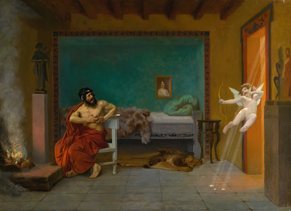 Cupid Runs out the Door