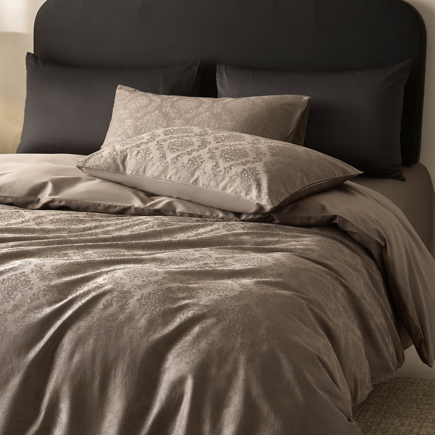 Bedding set made from 100s long-staple cotton, 3–4-piece