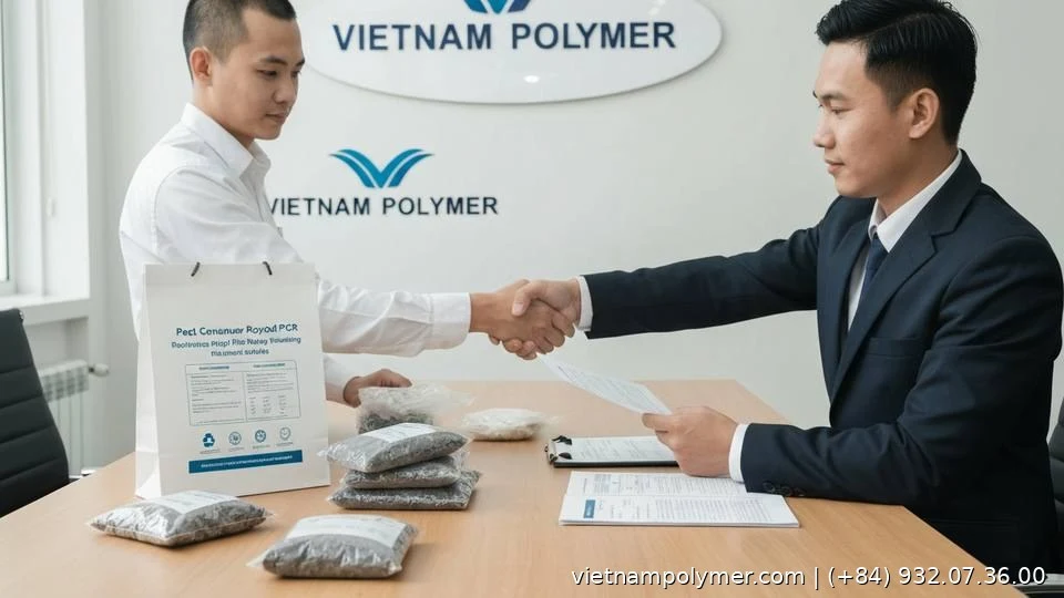 post-consumer recycled PCR plastic - Vietnam Polymer