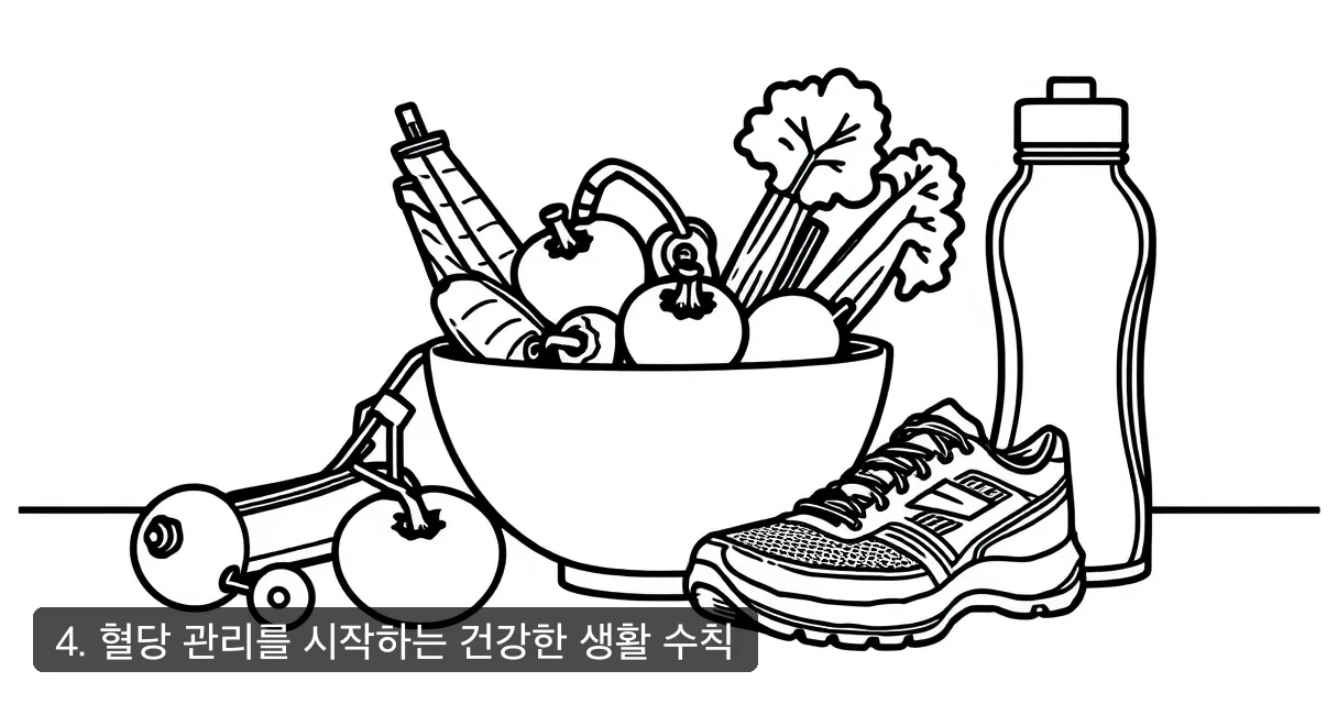 4. 혈당 관리를 시작하는 건강한 생활 수칙