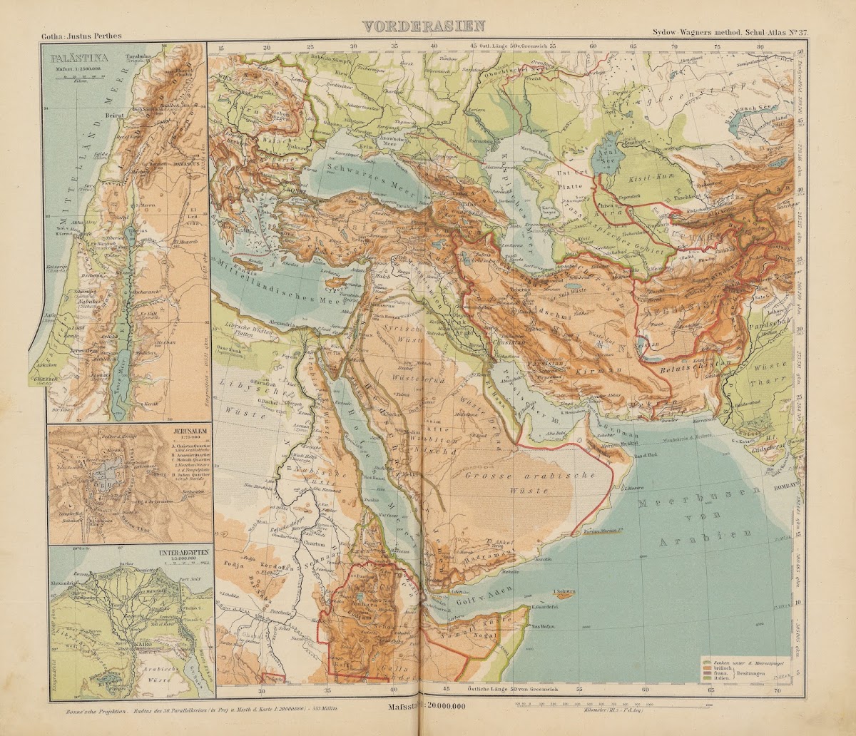 Vorderasien 1904
