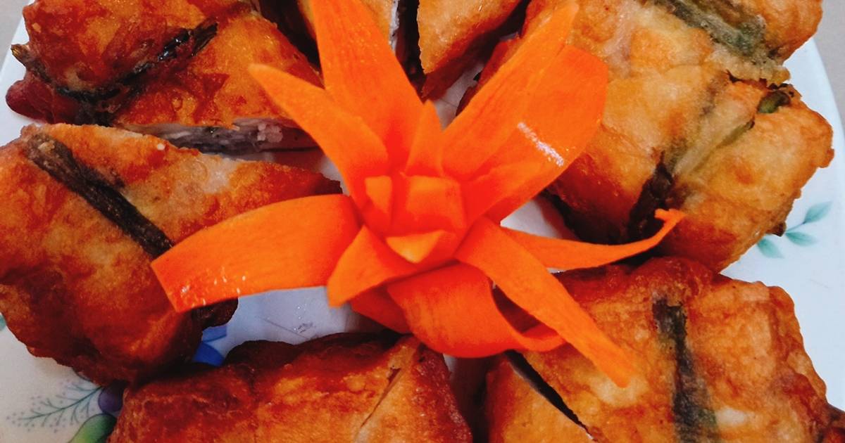 Đậu hủ nhồi thịt chiên giòn