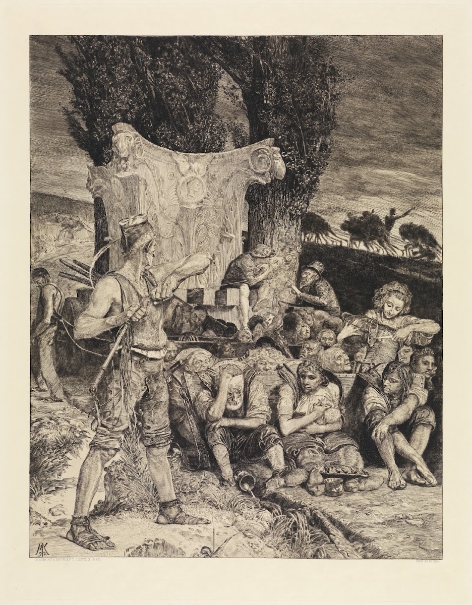 Elend Vom Tode Zweiter Theil Opus XI Blatt 7 1898