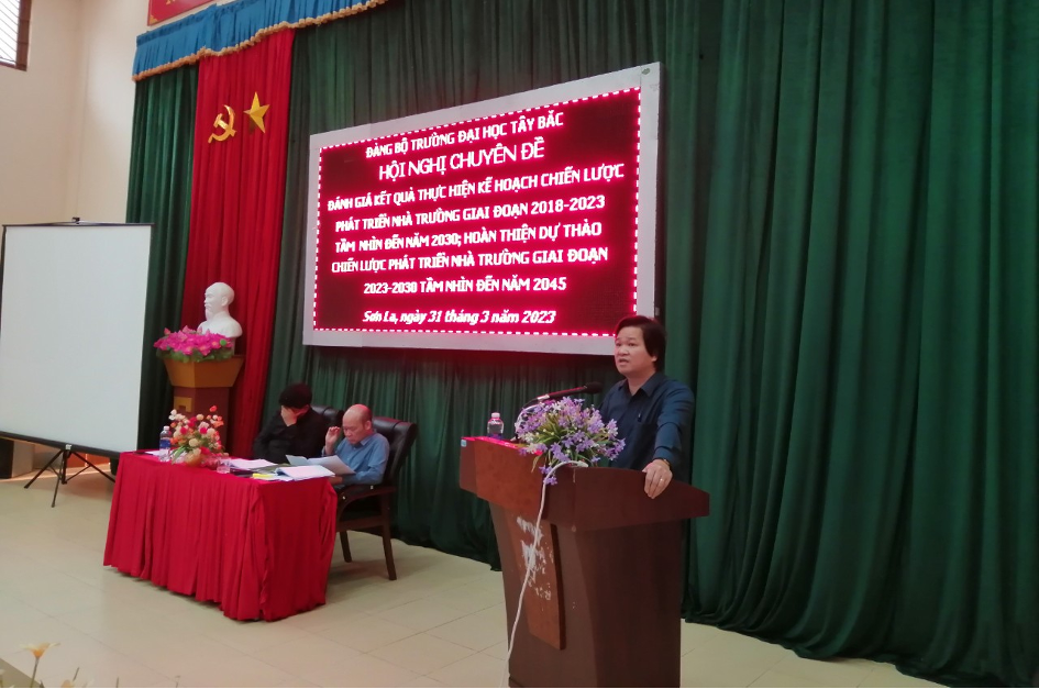 Hội nghị chuyên đề Đánh giá kết quả thực hiện Chiến lược phát triển Nhà trường giai đoạn 2018 - 2023 và tầm nhìn đến năm 2030, hoàn thiện dự thảo chiến lược phát triển nhà trường giai đoạn 2023 - 2030, tầm nhìn đến năm 2045