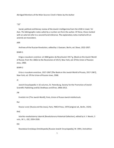 Censored Chapters of 200 Years Together
