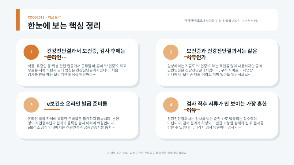 e보건소 건강진단결과서 발급 절차와 발급목록 미표시 오류 해결 방법 정리