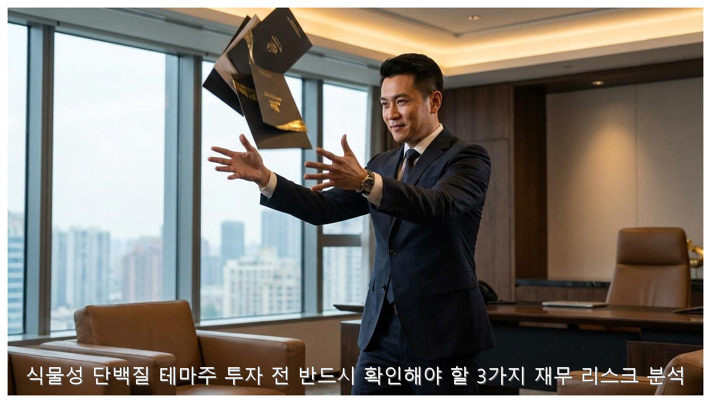 식물성 단백질 테마주 투자 전 반드시 확인해야 할 3가지 재무 리스크 분석 핵심 안내 및 분석 인포그래픽 (4)