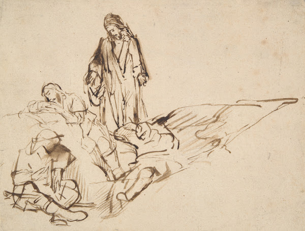 Study of Christ and the SleepingApostles