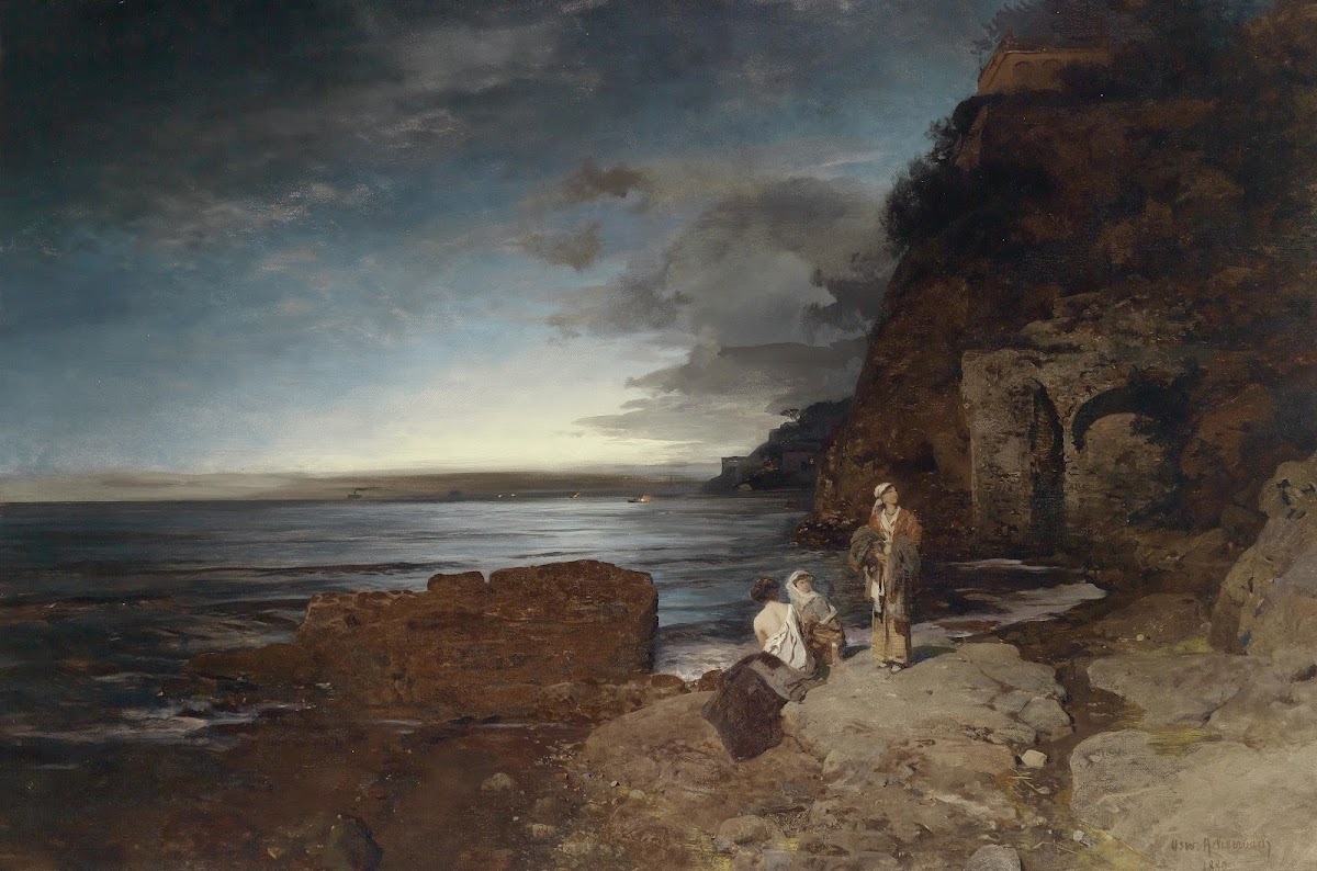 Abend an der Küste 1880