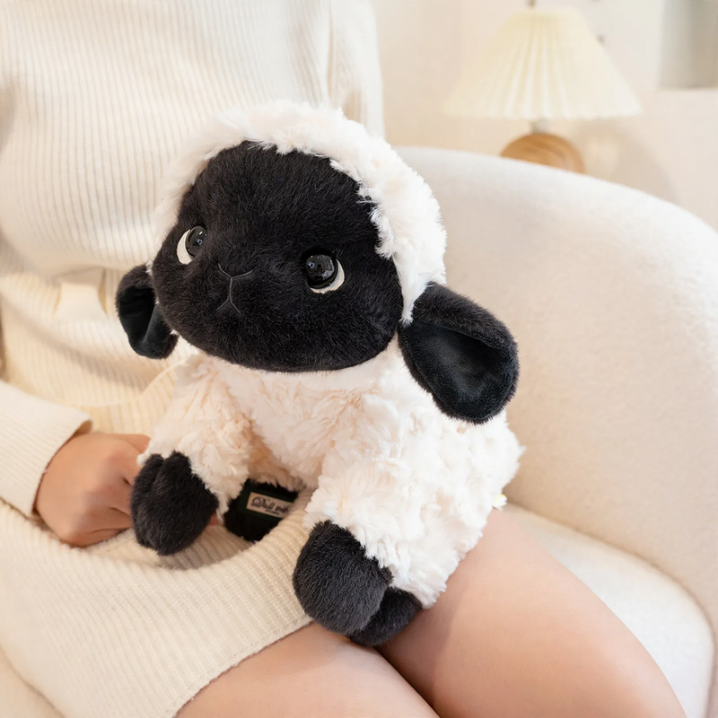 Plush sheep, comfort doll, cuddly toy