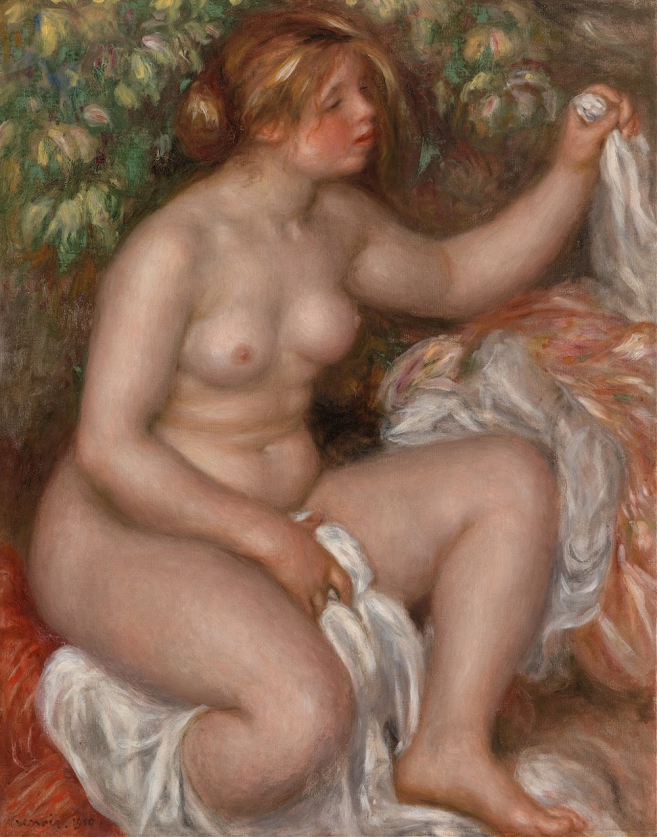 After the Bath La Sortie du bain 1910