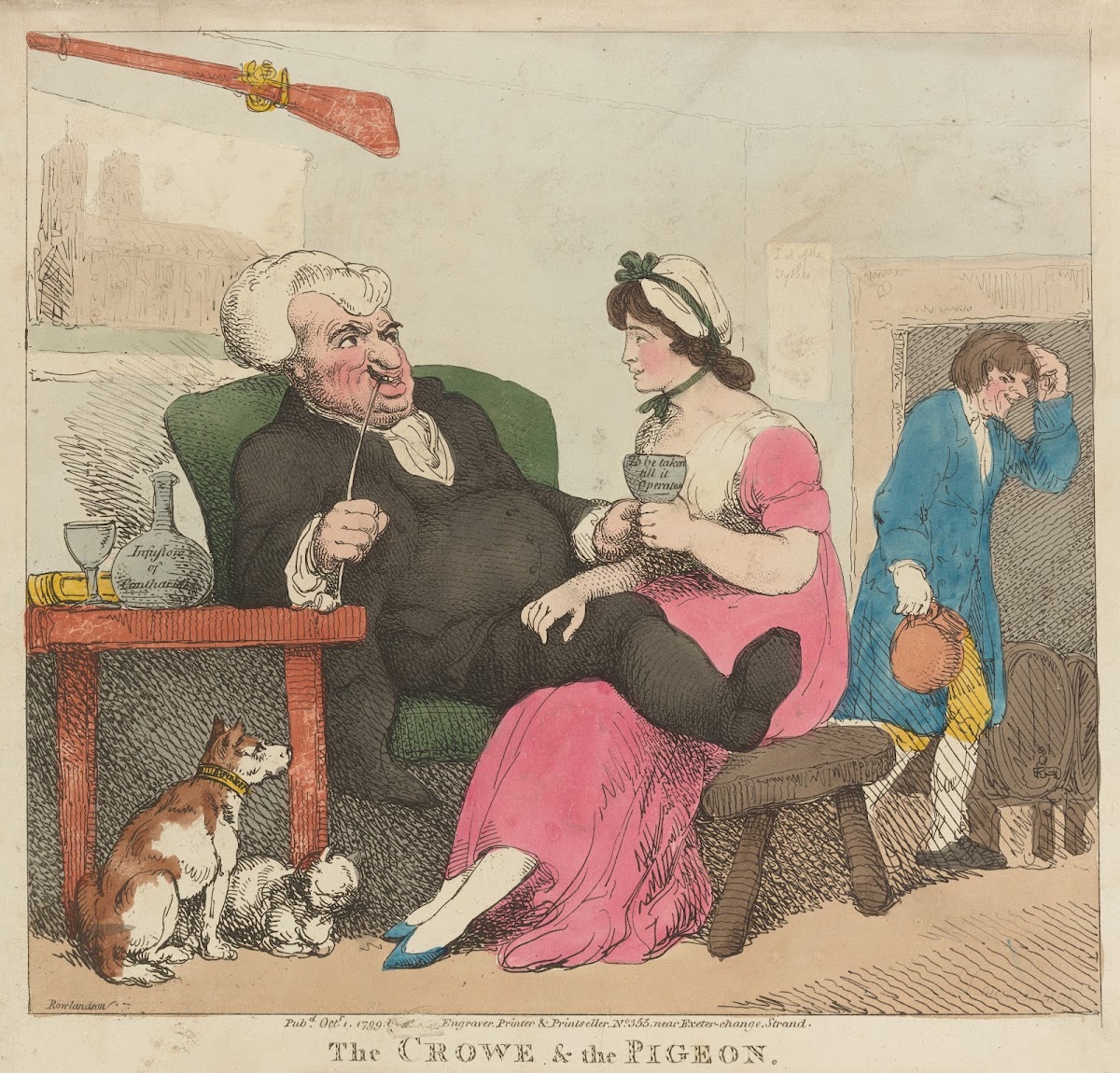 The crowe  the pigeon 1799