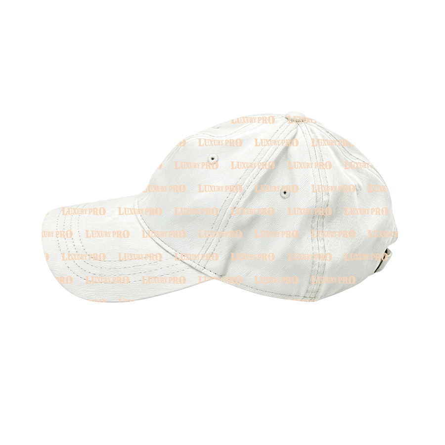 Embroidered Denim Baseball Cap