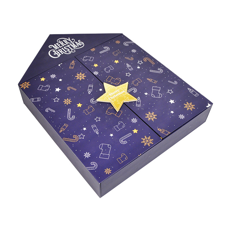 Christmas Advent Calendar Gift Box