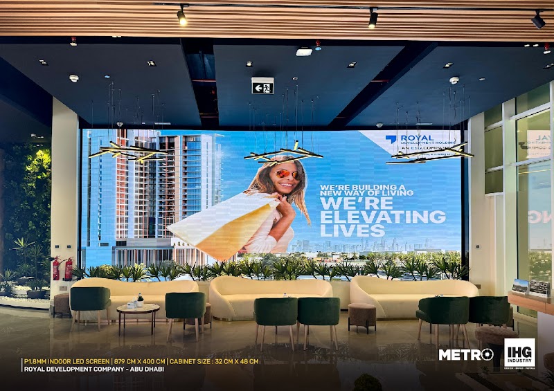 RDC Abu Dhabi - Commercial LED Video Wall Installation