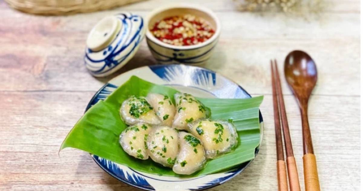 Bánh Bột Lọc Nhân Đậu Xanh