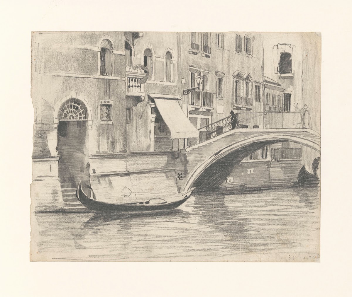 Gezicht in Venetië 1870 1923