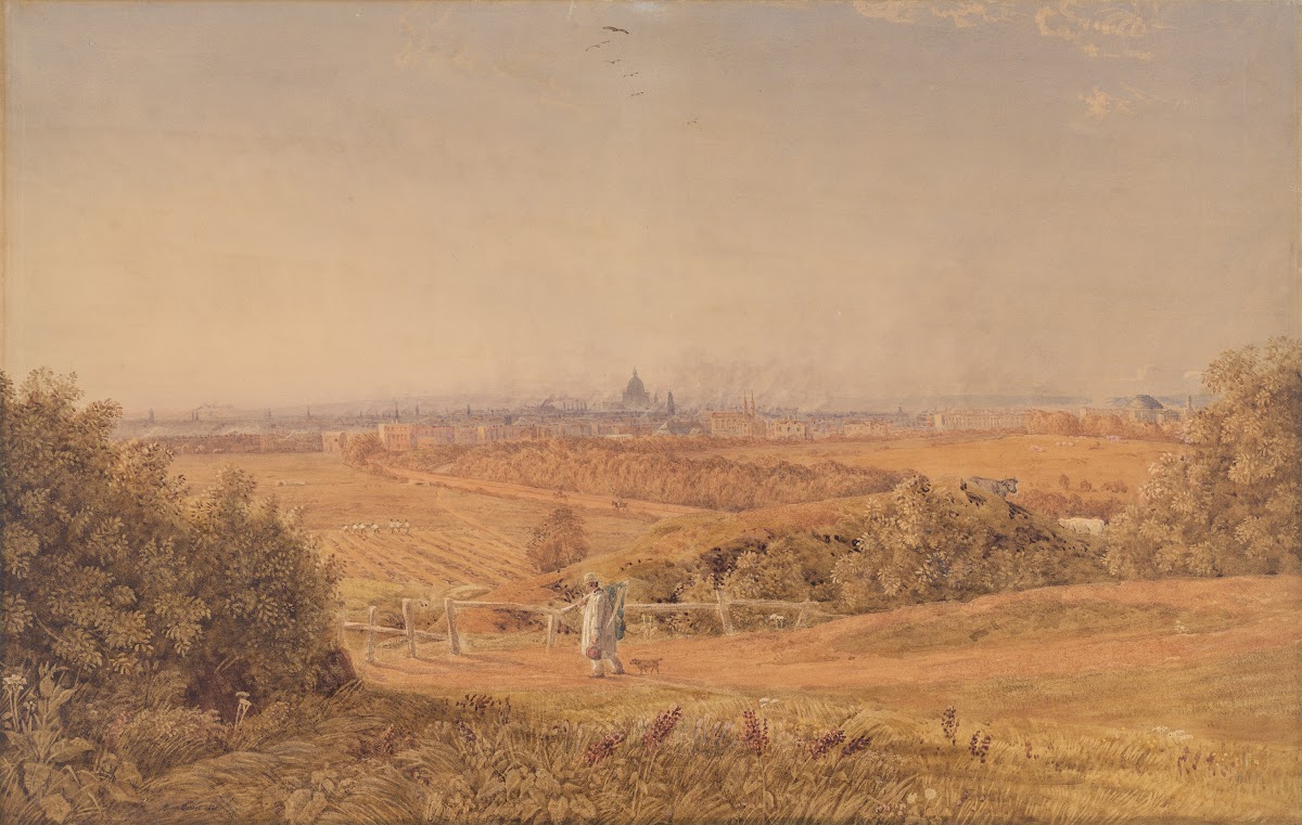 A View of London from Highgate 1820