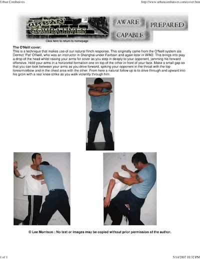 O'Neill Cover Position