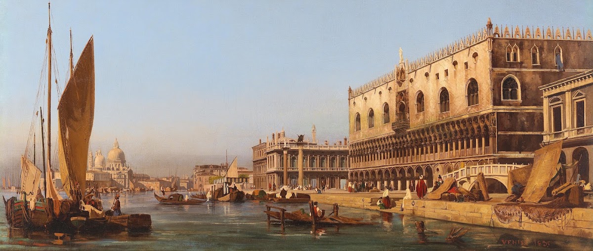 Venice The Doges Palace And The Molo
